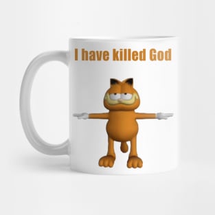 I have killed God - Funny Cartoon Characters Mug